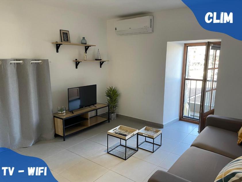 Studio Serena - Vieux Port De Bastia - Clim - Wifi ภายนอก รูปภาพ